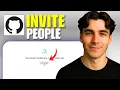 How To Add People For Free To Private And Public GitHub Repos Tutorial 2026