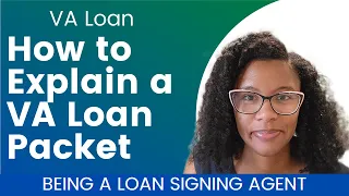 Loan Signing Packet Review - How to Explain a VA Loan Being a LSA