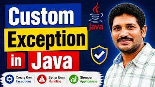 Custom Exceptions in Java User Defined Exceptions in Java