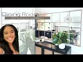 IKEA Mirror Hack DIY Industrial Dining Room Mirror Wall Decor