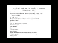 application of stack part2 Postfix expression evaluation