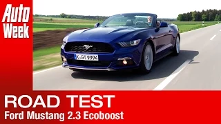 Ford Mustang [2015] 2.3 Ecoboost 4-cilinder - AutoWeek review - English subtitled