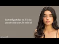 Be Happy - Dixie D'Amelio (Lyrics)