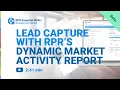 Tutorial Lead Capture With RPR s Dynamic Market Activity Report