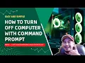 Shutdown Windows with create CMD Timer New with Caption and Shortcut