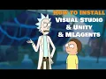How to Install Visual Studio Unity MLAgents