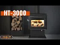 DROLET HT-3000 Wood Stove