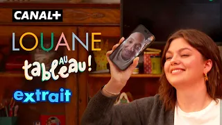 Un invité surprise ! - Extrait Louane - Au tableau ! - CANAL+Kids