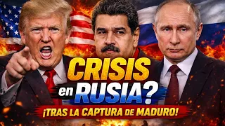 ÚLTIMO MOMENTO: la caída de MADURO podría hundir a RUSIA en escasez