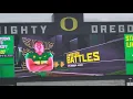 2021 Oregon Ducks Civil War Starting Lineup