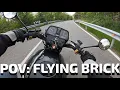 BMW K75 POV TEST RIDE 1 4K