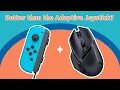 What s it like to use a Joy Con and mouse for PC gaming