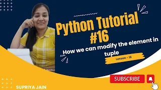 How we can modify the elements in tuple Python Tutorial