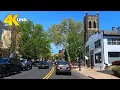 Doylestown Pennsylvania 4K Driving Tour Historic Bucks County Scenic Drive