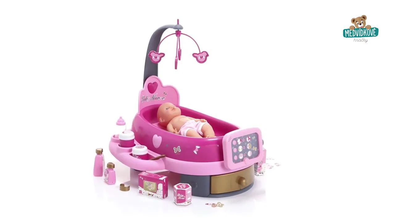 Kuchyňky pro děti sety - Set kuchyňka Máša a Medvěd Smoby - 5