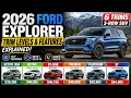 2026 Ford Explorer Trim Levels Comparison Which Model Would You Choose