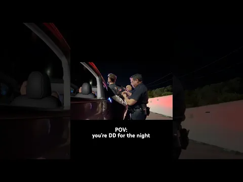 POV: you’re designated driver for the night