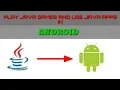 How to play JAVA games on android and use JAVA apps on Android NO ROOT required
