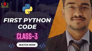 Python Basics Episode 3 - Write Your First Code and Ignite Your Programming Journey