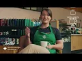 Meet Joelle a Starbucks partner