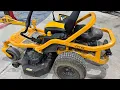 Cub Cadet ZT1 mower safety switch locations