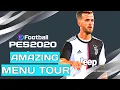 PES 2020's MENU SCREENS ARE WOOOOW!!!!eFootball PES 2020|Menu Screen|