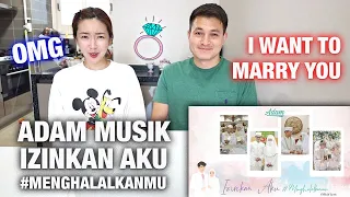 Download FOREIGNER REACTS ADAM MUSIK IZINKAN AKU #MENGHALALKANMU | I Want To Marry You MP3