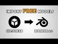 Sketchfab to Blender 4 2 Workflow Tutorial
