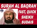 Download Lagu Surah Baqarah (Fast Recitation) Speedy and Quick Reading in 59 Minutes By Sheikh Sudais | 02