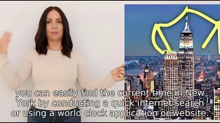 What is the time in New York right now