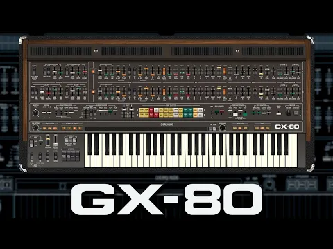 GX-80 Synthesizer product video