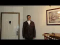 Black Rivet Lambskin Military-style Field Men s Leather Jacket with Epaulets