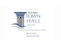 Penn State HR Town Hall Announcement