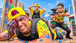 LEVEI UM TIRO NO OLHO … *Era pra ser um dia de paintball