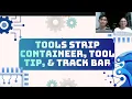 Visual Basic Tools Tutorial Toolstrip Container Tool Tip Track Bar