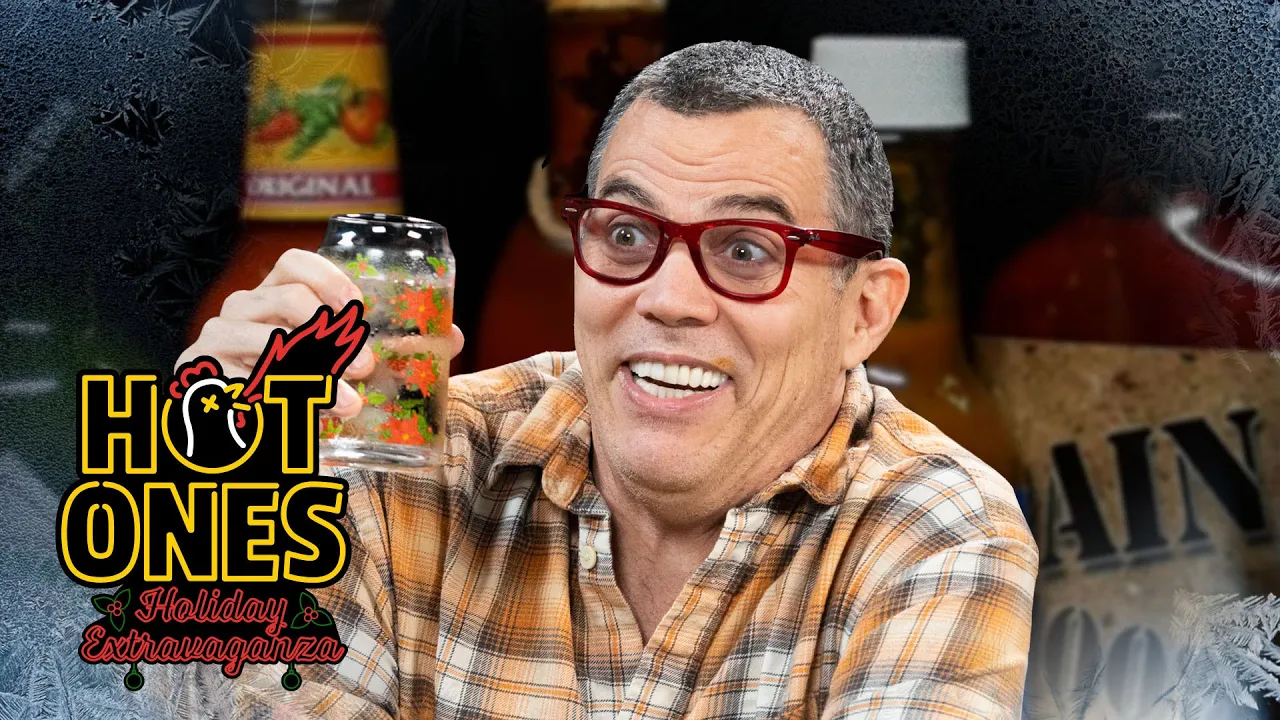 Steve-O Is Extra Naughty For the Hot Ones Holiday Extravaganza   Hot Ones