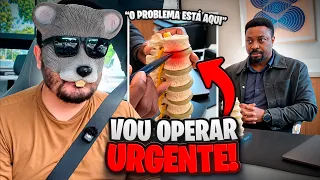 A situação piorou e não tem mais jeito, vou operar.