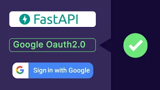 FastAPI Tutorial Implement GOOGLE SIGNIN LIKE A PRO