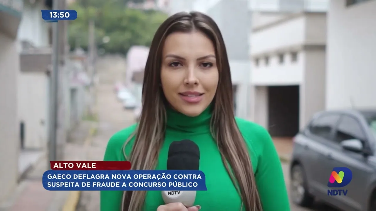 Gaeco deflagra nova operação contra suspeita de fraude em concurso público no Alto Vale