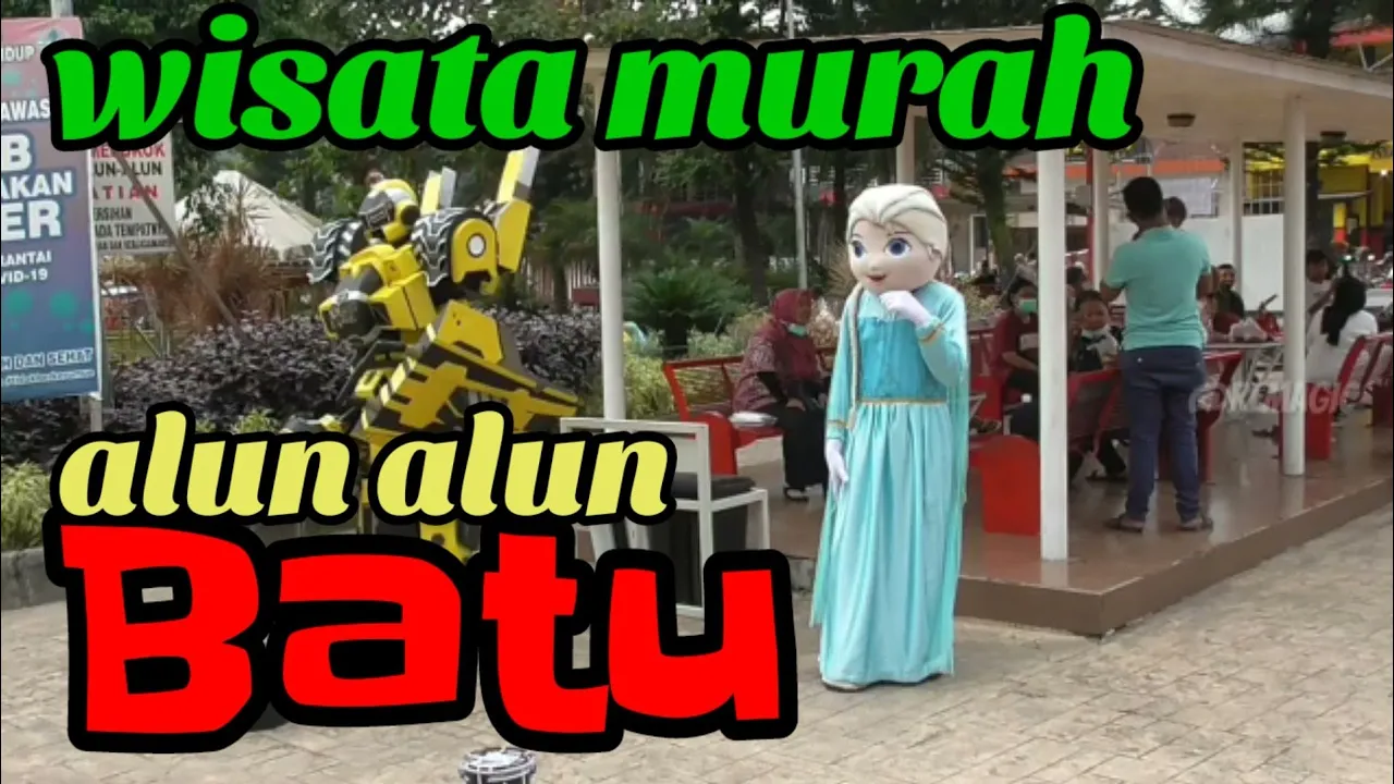 Jalan-Jalan Ke Alun Alun Kota Wisata Batu di Pagi Hari...