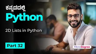Part 32 - 2D Lists in Python Beginner Tutorial 2024 MicroDegree
