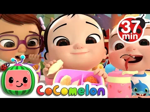 Download MP3 The Lunch Song + More Nursery Rhymes \u0026 Kids Songs - CoComelon