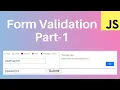 username and password form validation in javascript in hindi Javascript tutorial for beginners - 37