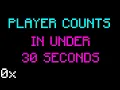 PLAYER COUNTS IN 30 SECONDS Hypixel API Guide
