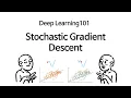 Deep Learning 101 Stochastic Gradient Descent