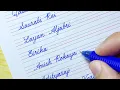 Cursive handwriting practice How to Write Your Name in Cursive Writing