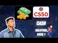 CS50 PSet 1 - Cash Walkthrough Step by Step for Beginners