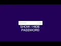 How To Hide And Show Password On Website Using HTML CSS JavaScript