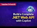 Create a NET 10 Web API with Copilot Project Setup Domain DbContext in Darija
