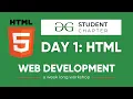 HTML Web Development Workshop Day 1